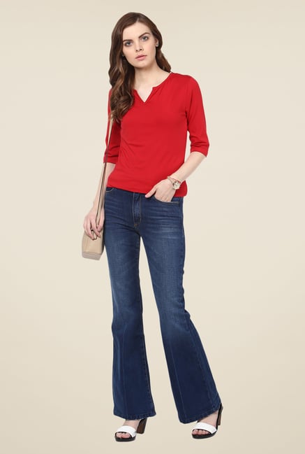 Harpa Red Solid Top