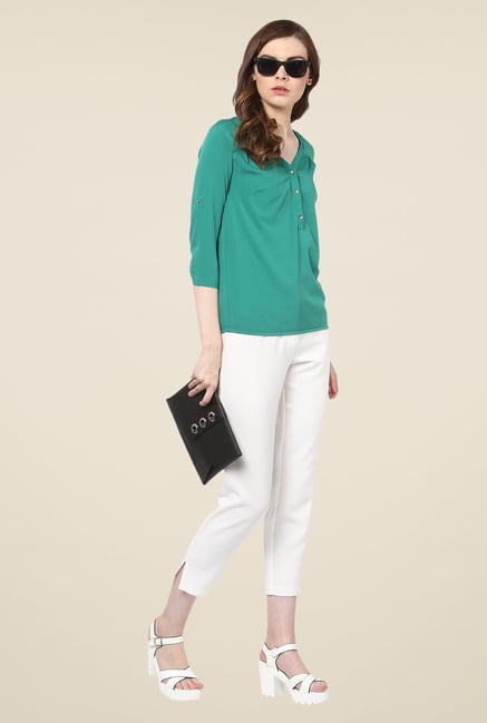 Harpa Teal Solid Top