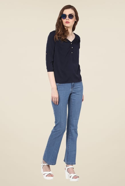 Harpa Navy Solid Top