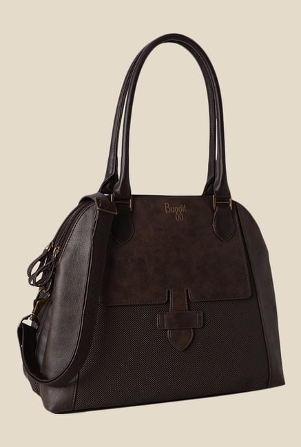 Baggit Glide Goblin Brown Synthetic Shoulder Bag Online At Best Baggit Glide Goblin Brown Synthetic Shoulder Bag