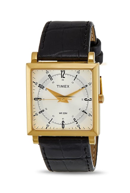 timex square face watch