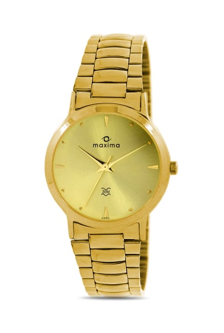 maxima gold watch
