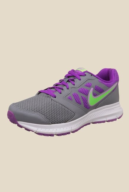 Buy Nike Downshifter MSL Cool Grey Purple Running Shoes from