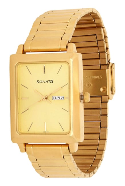 Buy Sonata NG7078YM04 Analog Watch for Men at Best Price Tata CLiQ