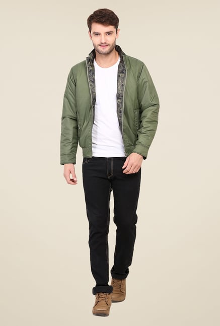 Navy Twill Bomber Jacket | New Look