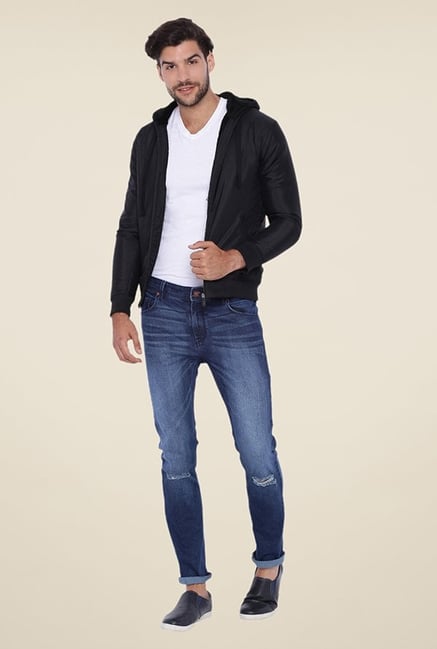 Round Neck Full Sleeves Mens Black Plain Hoodie, Size: S-XXL at Rs  349/piece in Noida
