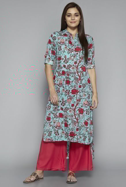 Utsa by westside turquoise kurta Clearance