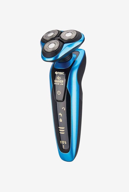 Orbit RSW-20 3 Head Shaver for Men (Black/Blue)