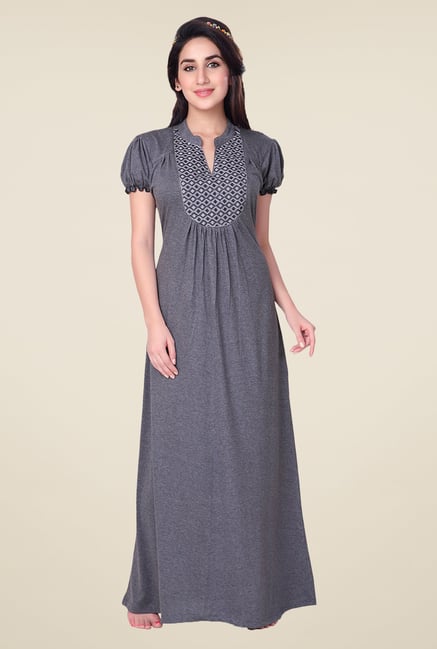 Organic Pure Cotton Night Gown Boho Victorian Style Beachwear Gown  Nightdress | eBay
