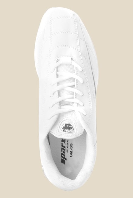 sparx white shoes