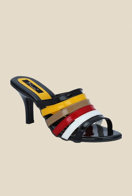 Sandals Multi Coloured Stilettos Buy Kielz Multicoloured Stiletto - Main Image