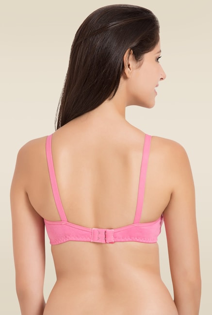 Buy Souminie Pink Non Wired Bra for Women Online @ Tata CLiQ