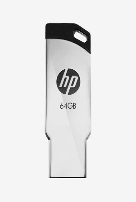 HP V236W 64GB USB Metallic Pen Drive (Silver)