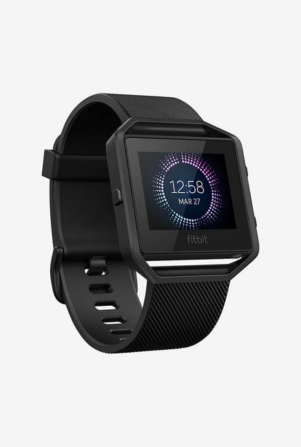 Fitbit Blaze Fitness Smart Watch, Large (Gun Metal)