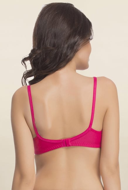 Buy Clovia Pink Non Padded Bra for Women Online @ Tata CLiQ
