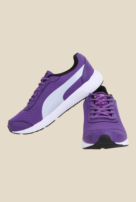 Buy Puma Reef DP Purple Silver Running Shoes from top Brands at Best Prices Online in India Tata CLiQ