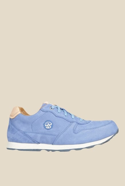 Buy Woodland Sky Blue \u0026 White Sneakers 