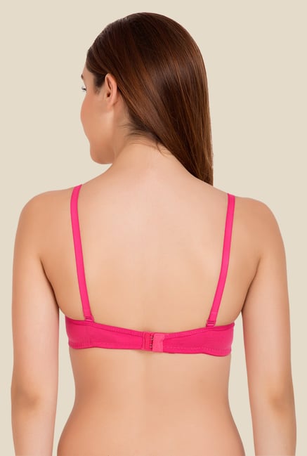 Buy Tweens Pink & Red Padded Bra (Pack Of 2) for Women Online