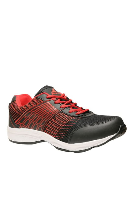 Power Allen Black \u0026 Red Running Shoes 