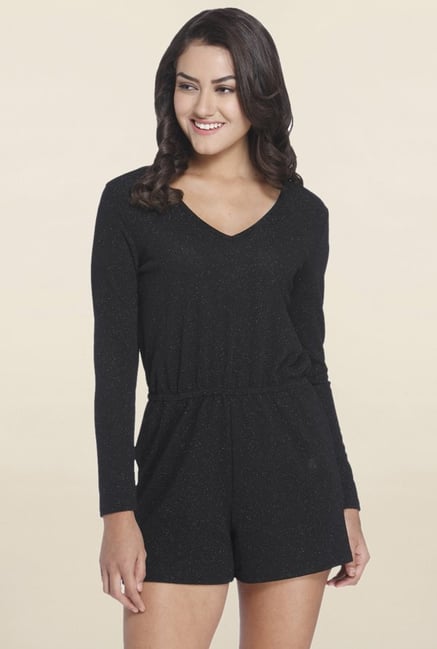 only jumpsuit black