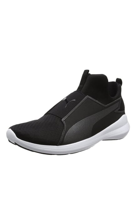 Puma rebel store mid black