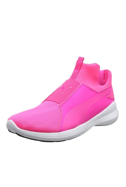 Buy Puma Rebel Mid Pink Sneakers for 