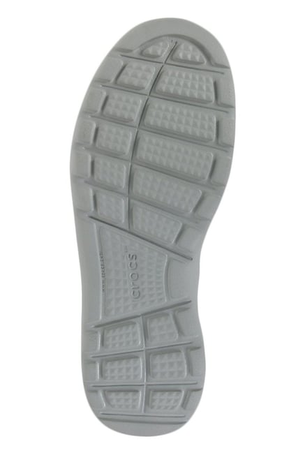 crocs light grey navy
