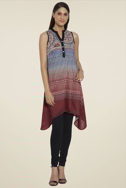 buy sleeveless kurtis online