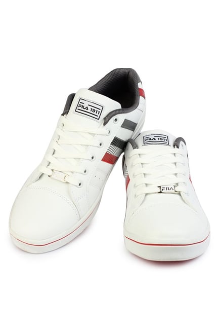 fila neptune ii white sneakers