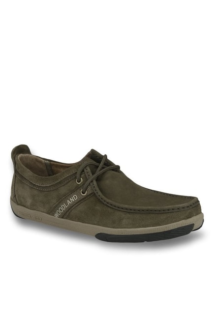Buy Woodland Olive Casual Shoes for Men 