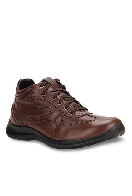 Woodland Men s Dark Brown Casual Shoes