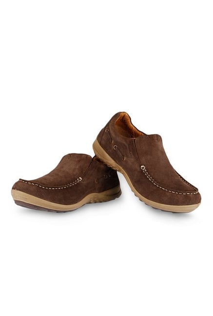 woodland leather mens boat shoes