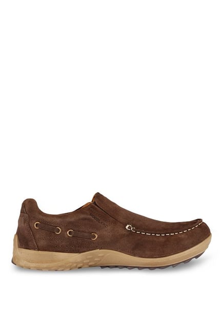 woodland leather mens boat shoes