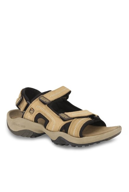 Woodland camel hot sale floater sandals