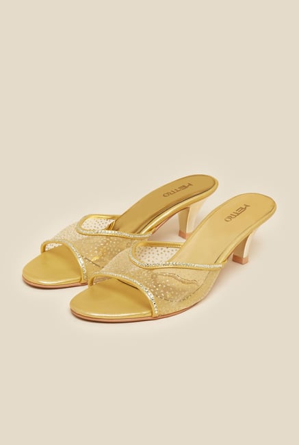 TOSHINA SHOES KING Women Gold Heels - Buy TOSHINA SHOES KING Women Gold  Heels Online at Best Price - Shop Online for Footwears in India |  Flipkart.com