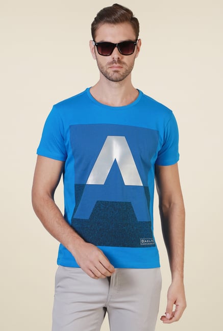 allen solly half t shirt