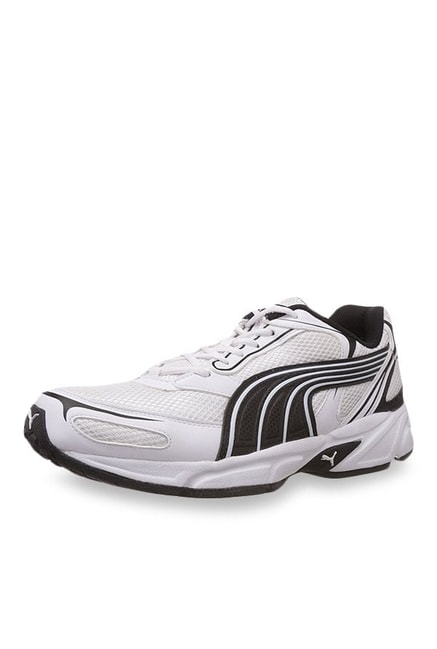 Aron DP White \u0026 Black Running Shoes 
