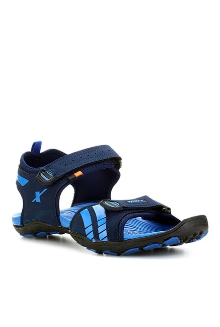 Sparx Navy \u0026 Royal Blue Floater Sandals 