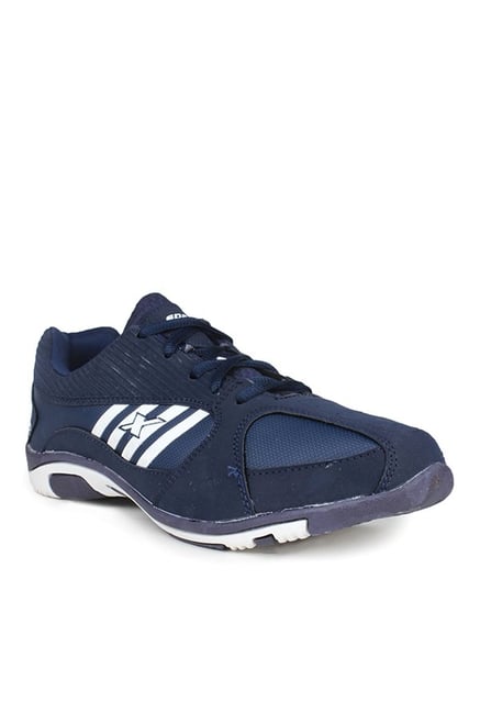 sparx white running shoes
