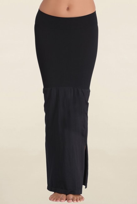 Buy Clovia Black Solid Saree Shapewear for Women Online @ Tata CLiQ