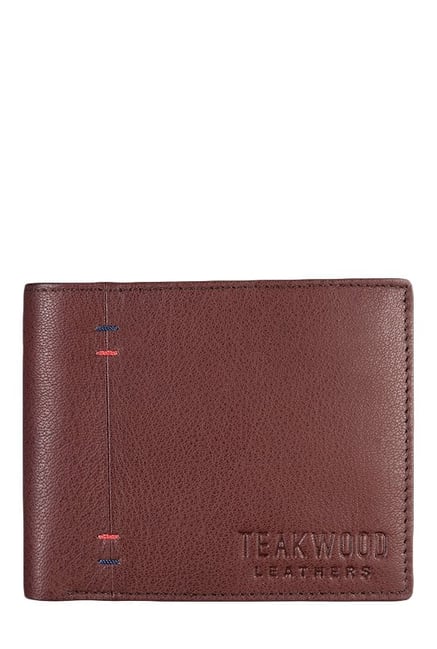 Buy Teakwood Leathers Brown Leather Card Holder at Best Price @ Tata CLiQ