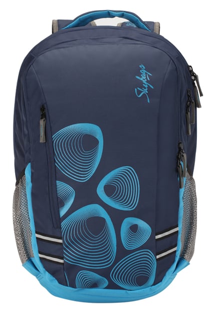 Skybags Footloose Gizmo 1 Navy Printed Laptop Backpack