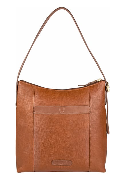 Buy Hidesign Neptune 02 Tan Solid Leather Hobo Bag For Women At - Main Image
