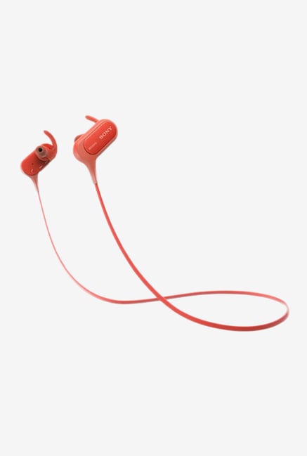 Sony Mdr Xb50Bs Bluetooth Earphone Red