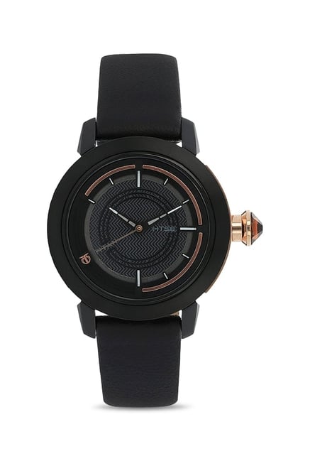 Dial Titan Htse Watch Price In India TITAN Black Dial Black