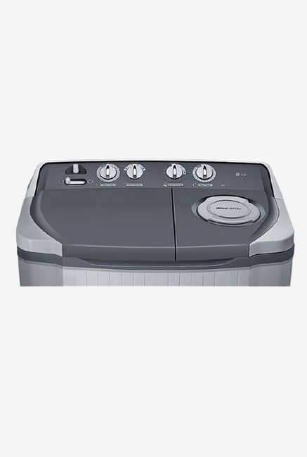 LG P7550R3FA 6.5Kg Semi Automatic Washing Machine(Dark Gray)