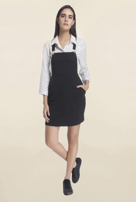 vero moda dungaree dress