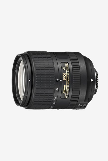 Buy Nikon Af S Dx Nikkor 18 300mm F 3 5 6 3g Ed Vr Telephoto Lens Black Online At Best Prices Tata Cliq