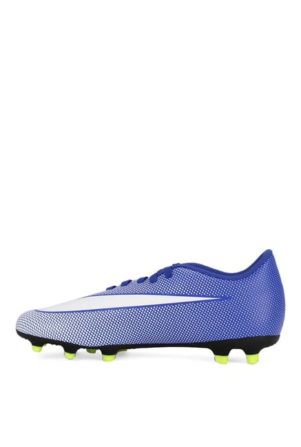 Buy Nike Bravata Ii Fg White Blue Football Shoes For Men At Best