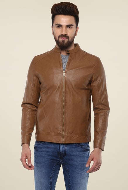 Buy Mufti Khaki Full Sleeves Jacket for Men Online @ Tata CLiQ